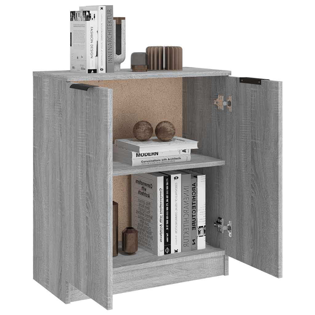 Sideboard Gray Sonoma 60x30x70 cm Particleboard