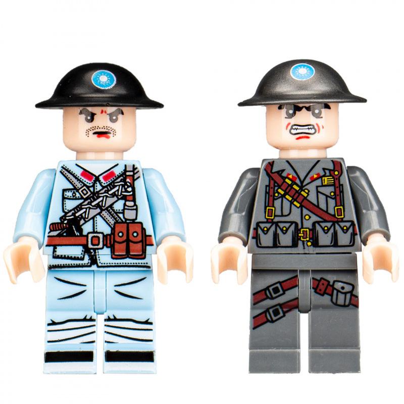 Building Block 24 Military Rifle Doll Set Collection Military Series Weapons Building Block Toys