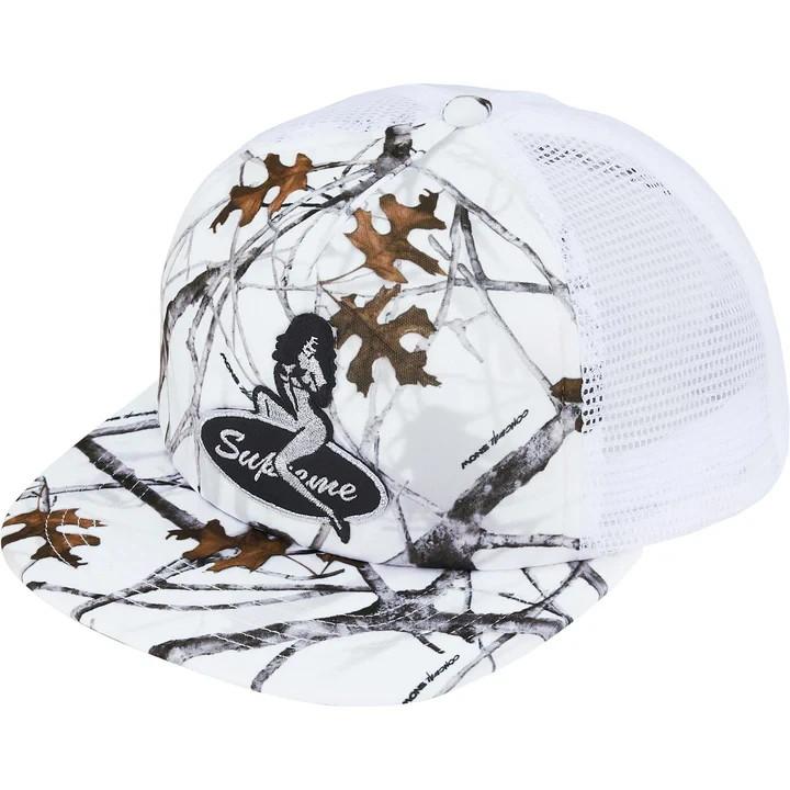 Supreme Pinup Mesh Back 5-Panel TrueTimber Conceal White Camo One-Size