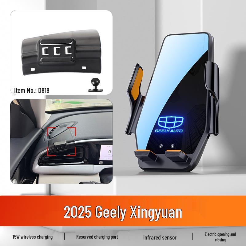 Car Phone Holder for Geely Boyue PRO, Vision S1/X3/X6, Emgrand GL/GS