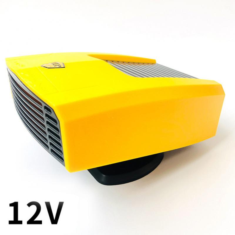 180w Car Electrica Heater 12/24v 360 ° Rotating High-temperature Resistance Auto Heating Defroster Defrosting Defogging Heater