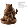 Yousheng Frolicking Cats Figurine, 3D Printed Playful Cat Statue, Cute Collectible Kitty Sculpture Desktop Ornament Gift for Cat Lovers