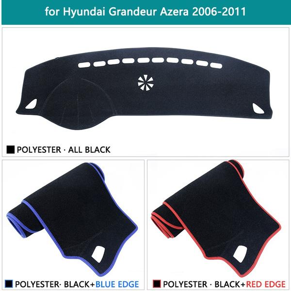 Car Dashboard Avoid Light Cover Dash Mat For Grandeur Azera 2006~2011 Car Auto Non-slip Sun Shade Pad Carpet 2007 2008