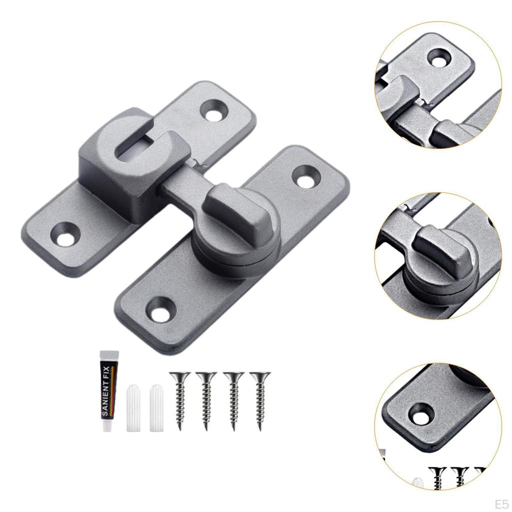 Barn Door Lock Latch Room Door, Hardware, Heavy Duty Bolt Locks for Home Security Office