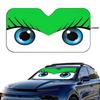 Cute Girl Car Eyes Windshield Sunshade Car Window Windscreen Cover Sun Shade Auto Sun Visor Car-covers Car Solar Protection