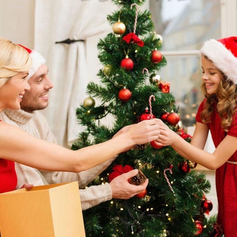 24/36pcs Christmas Ball Christmas Tree Decoration Ornaments for Home Decor Halloween New Year Navidad Pendant Ball Accessories