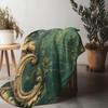 Vintage Floral Damask Throw Blanket Sofa Bedding Couch Cover Decorative Throw Blanket for Living Room Bedroom Hotel