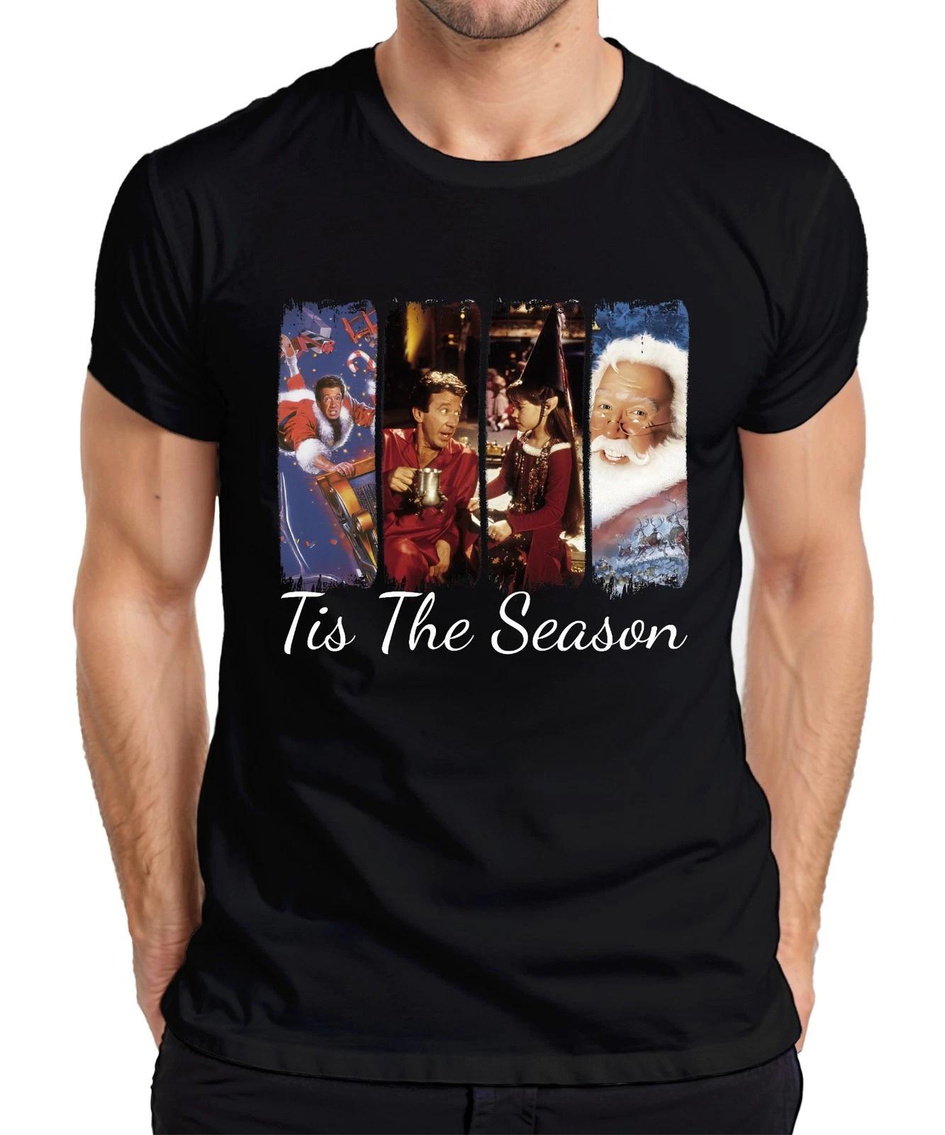 Tis The Season The Santa Clause Weihnachten Geschenk Retro Herren T-Shirt S