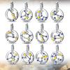Charms Copper Luminous 12 Constellation Product Series Suitable For Bracelet Do-It-Yourself Women'S Pendant Charms For Jewelry Designing