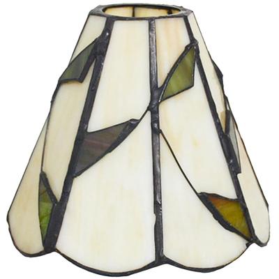 NUOLUX 5.7-inch Tinted Glass Lampshade, Pendant Light Replacement Cover, Chandelier Hanging Lampshade, Eye-Friendly Light Diffuser for Home Decor