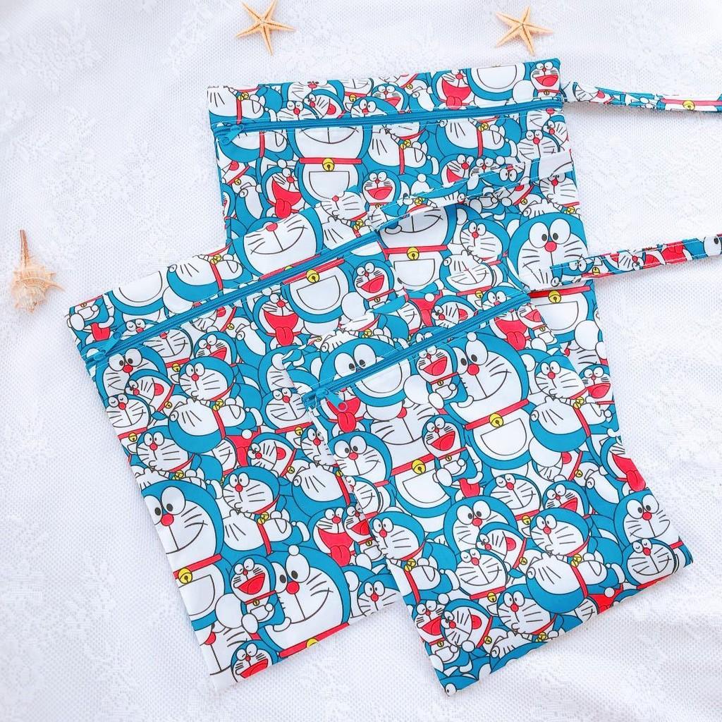 Doraemon Unicorn Cute Pattern Waterproof Storage Set Bag