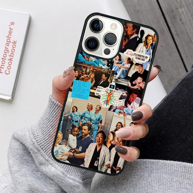 Derek Shepard Grey Anatomy Mobile Phone Cases Cover For iPhone 17 Air 16 16e 15 14 12 13 11 Pro MAX Apple Plus Shell