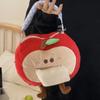 Fruit Shape Hanging Tissue Bag Cartoon Cute Wall Hanging Napkin Dispenser Creative Reusable Portable Tissue Cover Hotel