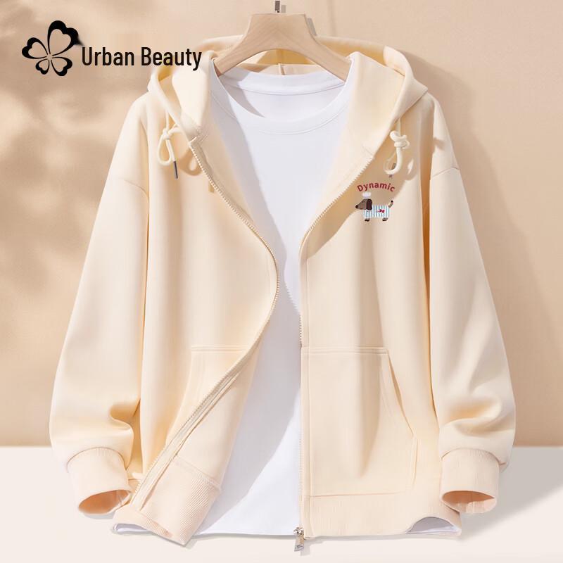 

Женский свободный кардиган-куртка с капюшоном M