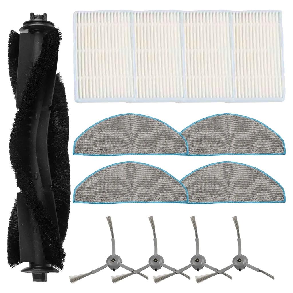 1 Set Main Side Brush Filter For Lydsto R1D Edge / For Roidmi Eve For Rook Svacuum Cleaner Accessories Kits Replacement Parts