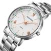 Luminous Quartz Watches: Stylish Men's, Women's & Couple's Waterproof Designs with Steel or Leather Bands