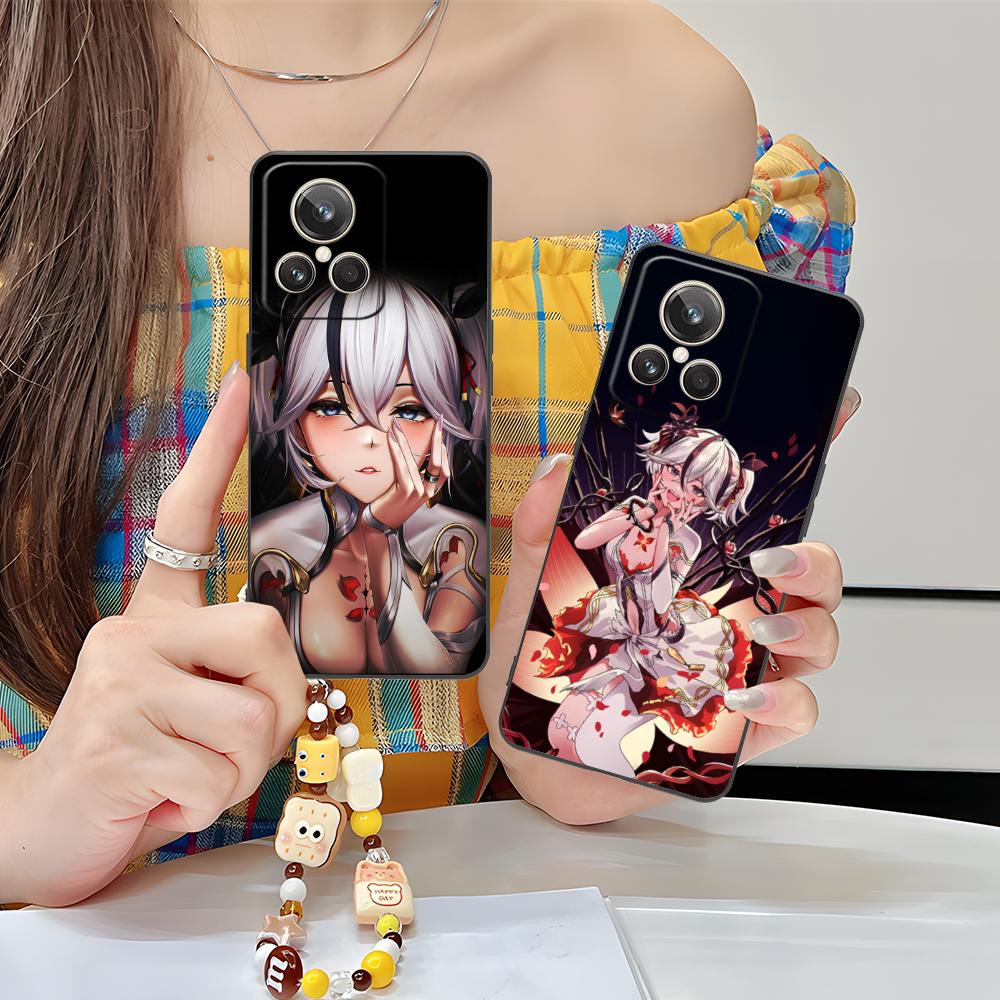 Wuthering Waves Camellya Phone Case for Realme GT 8 Neo Pro C75 73 71 C67 65 C55 53 C35 31 C20 15 Colorful Printing Cover Pretty
