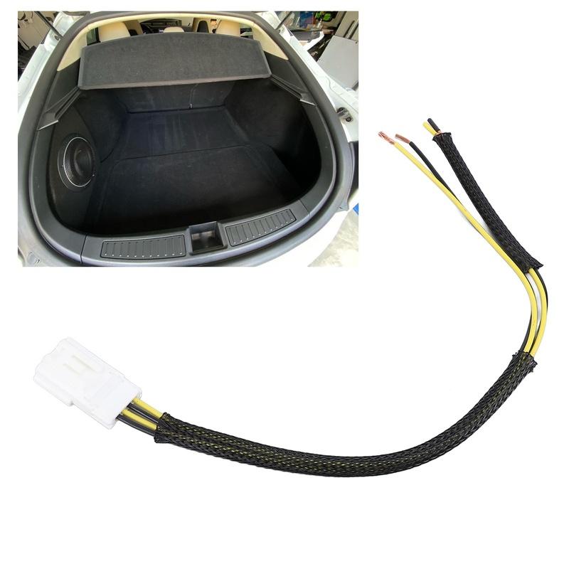 Trunk Subwoofer Wire Harness Plastic Enhanced Performance High Strength Trunk Subwoofer Harness for Vehicle