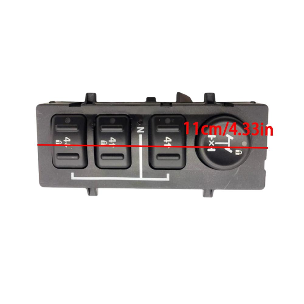 for Hummer H2 6.0L V8 Gas 2003-2007 4x4 4WD Transfer Case Select Dash Switch Knob Button 19259310 15127829 Car Accessories