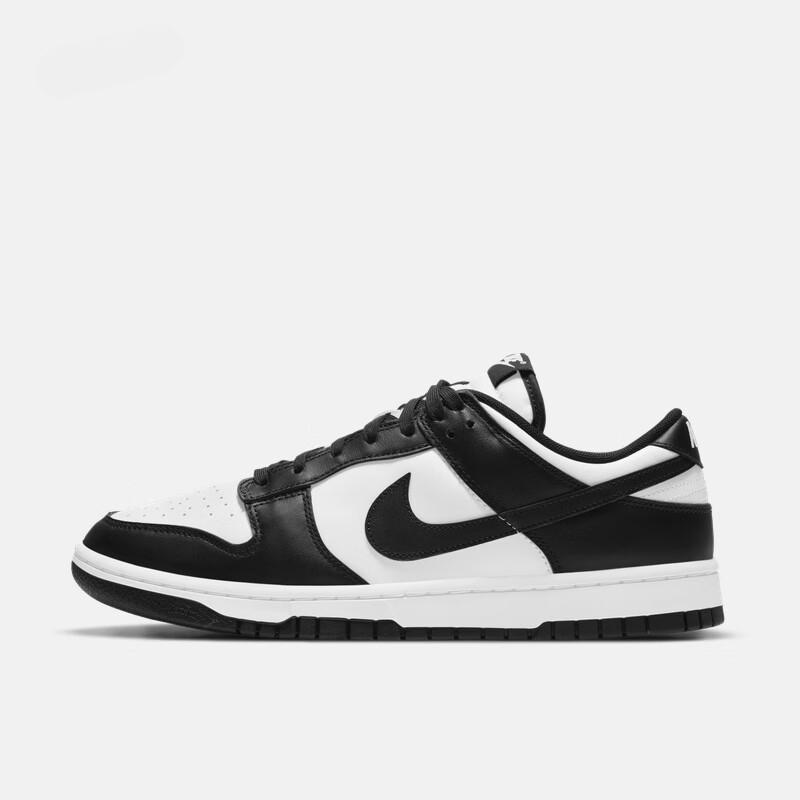 Nike Dunk Low Retro Men's Sneakers Retro Board Shoes Low Top Panda Colour Matching Black and White DD1391-100