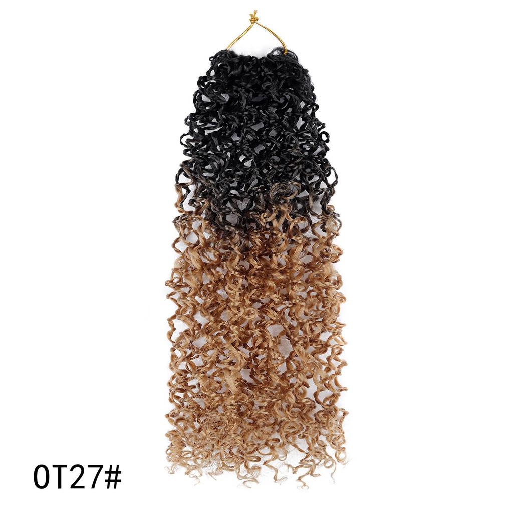 Capelli da Crochet Yanky Twist Pre-Torsadati Ricci Piccoli e Vivaci Capelli Sintetici per Treccine 24 Ciocche/Confezione Estensioni Capelli Leggere