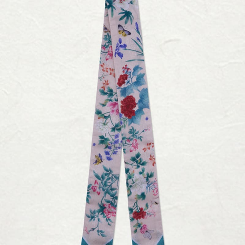 

H,apply flower pattern beige Beige