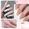 Nail Art Tool Kit 15ml Extension Gel 12Pcs Set Full Nail Polish Tips Kit DIY Manicure Essential Kit Home Beginner Nail Tools Set