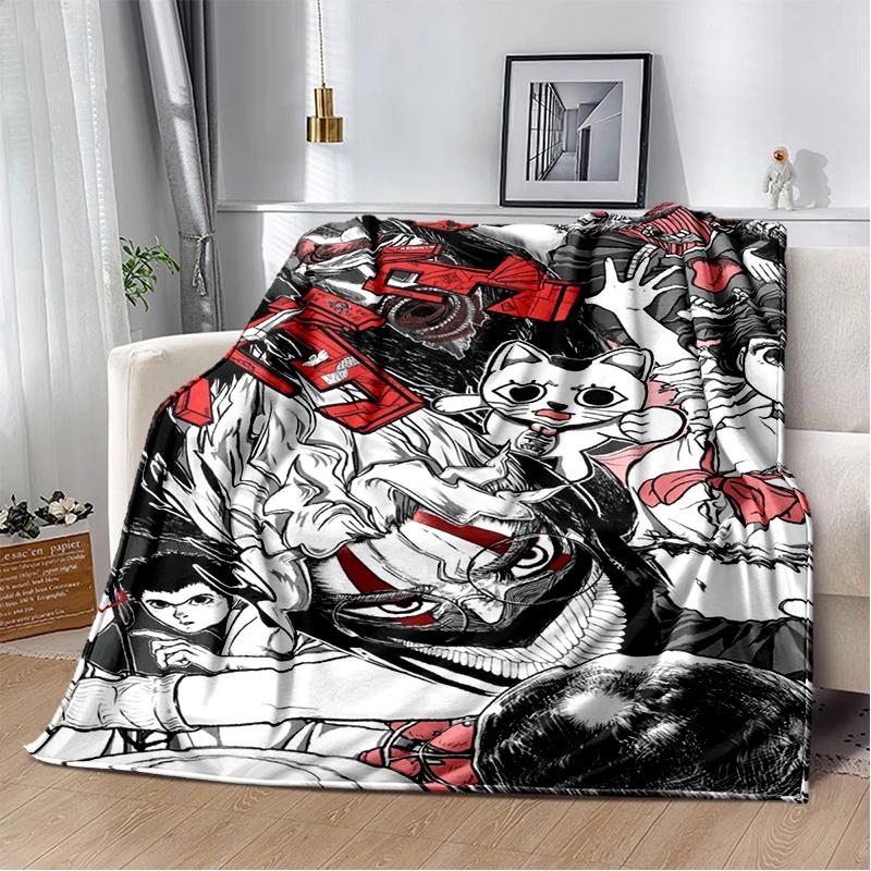 DAN DA DAN 29 Style Cartoon Anime Blanket,Soft Throw Blanket for Home Bedroom Bed Sofa Picnic Travel Office Cover Kid Gift HD