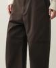 Drawfit Semi-Wide Twist Cation Pants [Brown]