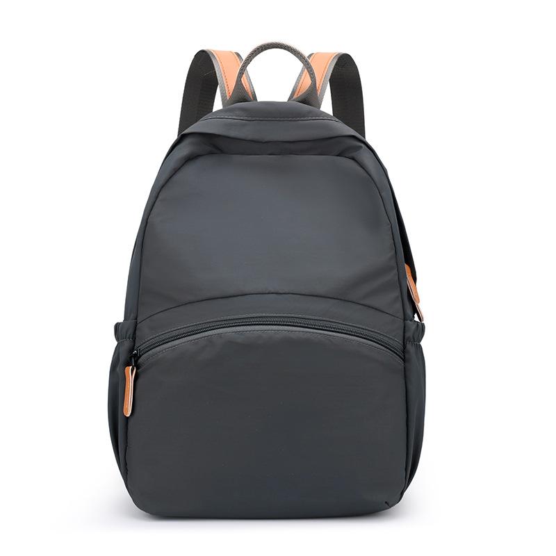 Большой вместительный туристический рюкзак Школьная сумка для студента серый