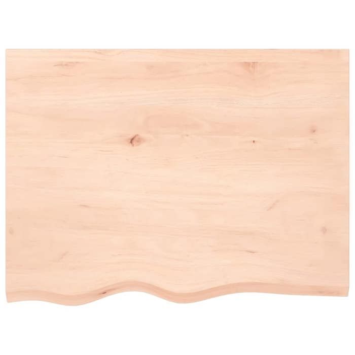 VidaXL Table Top 80x60x6 Cm Solid Untreated Oak Wood 3156298