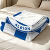 Brighton & Hove Albion FC Print Flannel Blanket High Quality Warm Comfortable Cover for All Seasons Perfect for Gifts Home Decor