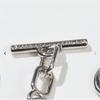 [Stella Hollywood] Metal Shiny Chain Necklace (Silver)