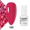GELPOLISH Nail Art Set: Base, Top Coat, Transparent & White Gel Polishes