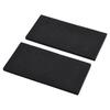 Sander Back Pads Foam 18.5x9.3x0.8cm Black Easy Installation