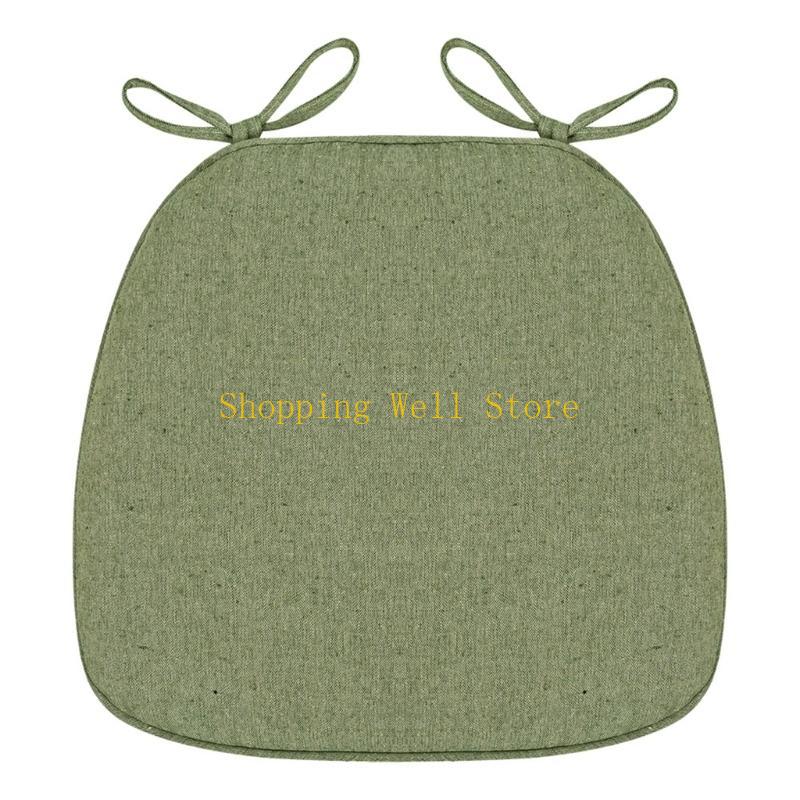 

KX4B NonSlip Cushions Chair Pad With Premium Foam Paddings And Removable Cover Designed For Comfort In Any Setting зелений