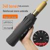 2025 Dual-Use Windproof UV Protection Umbrella with Fiberglass Rib and Automatic Black Glue Sunscreen