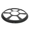 Car   Spker Cover Protector Door Loudspker Trim Sub Woofer Decorative Grill Black