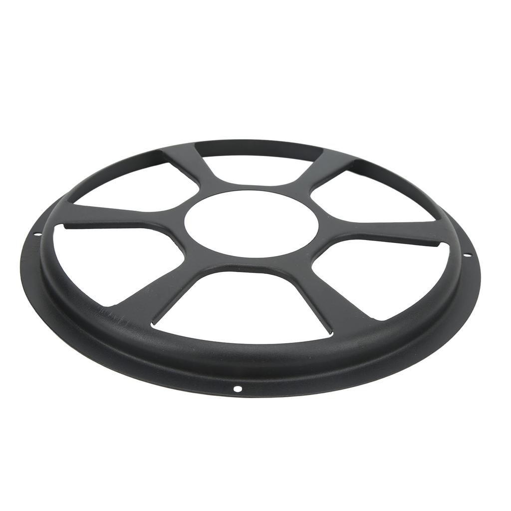 Car   Spker Cover Protector Door Loudspker Trim Sub Woofer Decorative Grill Black