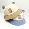 2026 Spring/Summer Baby Sun Protection Bucket Hat for 1-3 Year Olds – Cute Little Bear Design, Korean Style