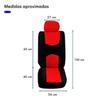 Universal 9-Piece Flat Style Car Seat Cover Set for Five Seats