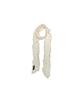 KOOKEESEE Lace Scarf (Ivory)