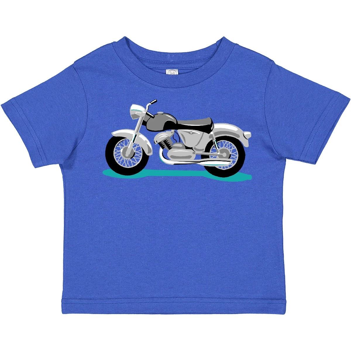 

Inktastic Motorcycle Toddler T-Shirt Ride Bike Child Preschooler Kid Clothing 110