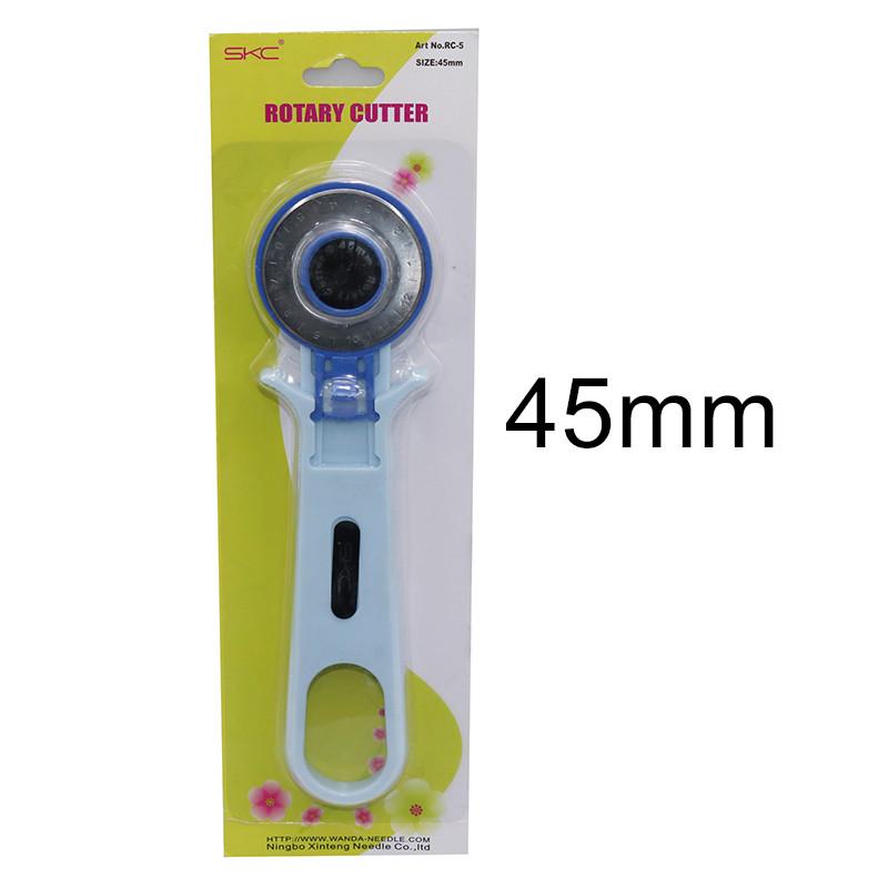 Rotary Cutter Patchwork Roller Cutter Wheel Round Knife Cloth Knife Leather Craft Fabrics Cutter DIY handmade essential tools