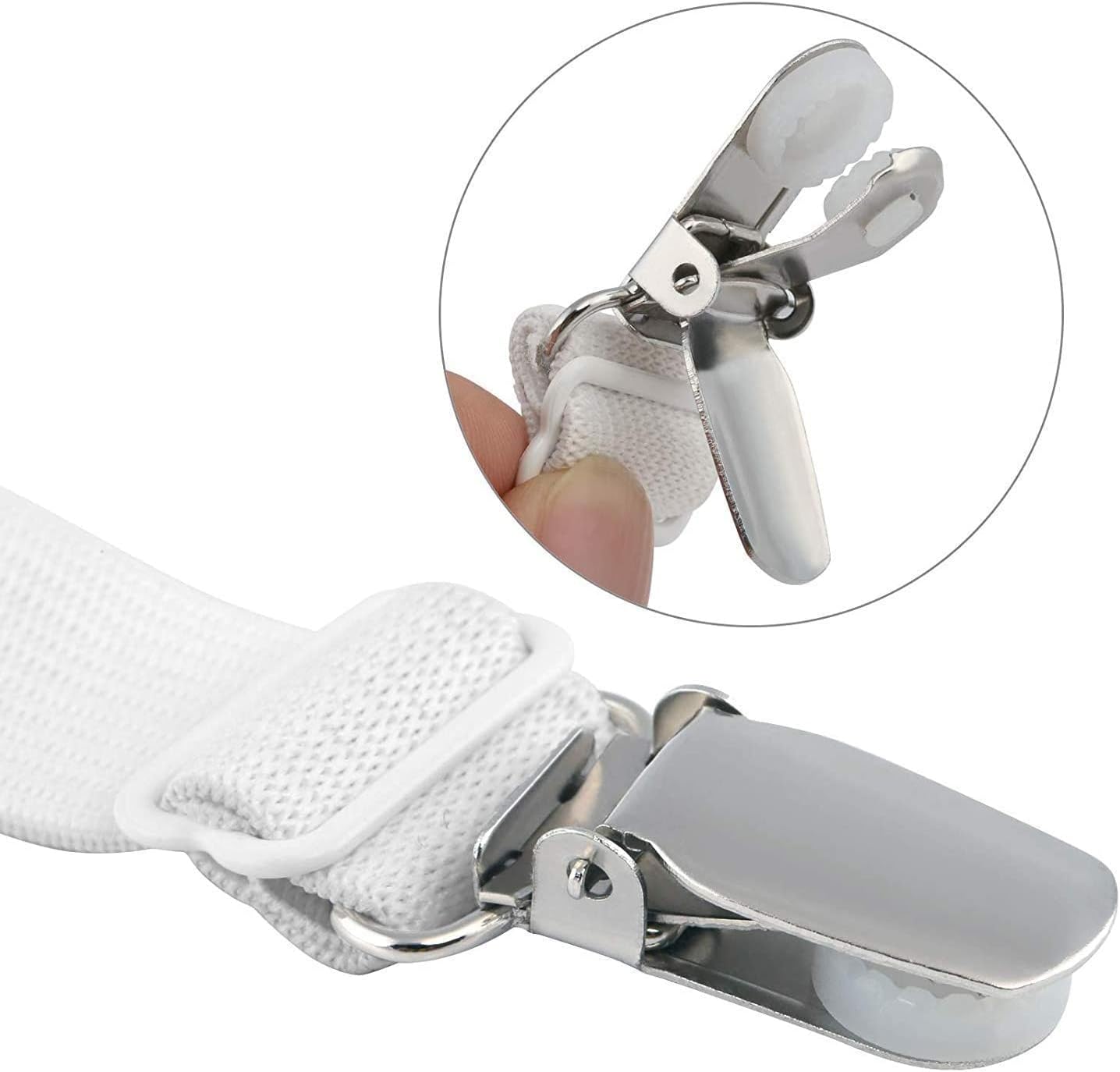 

16 штук Держатель для барабана Двойной плечевой ремень для малого барабана с прочными зажимами Аксессуары Подвязки 8pcs