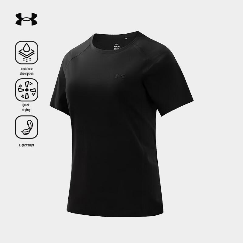 Under Armour Women s Lightweight Quick-Dry Crew Neck T-Shirt XXL