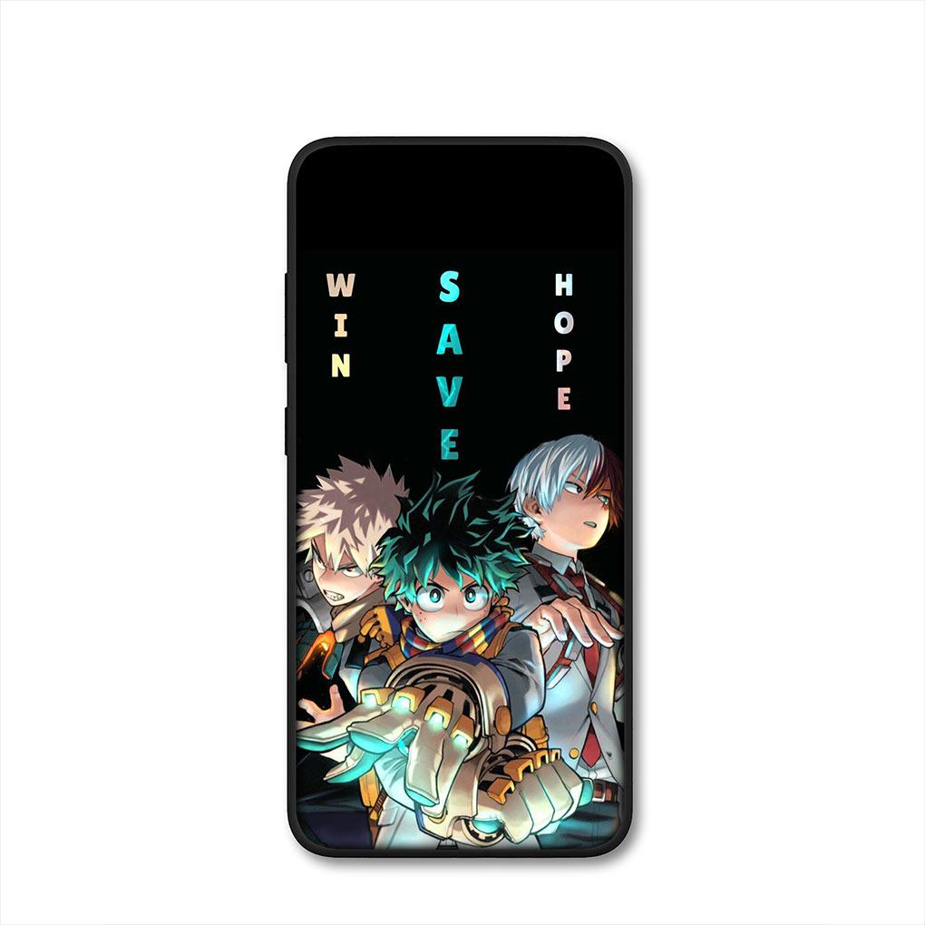 My Hero Academia Katsuki Bakugo BNHA Phone Cover for Xiaomi Redmi Note 11 10 9 8 Pro 9S 10S 11S 9A 9C NFC 9T 10A 10C 8A Case