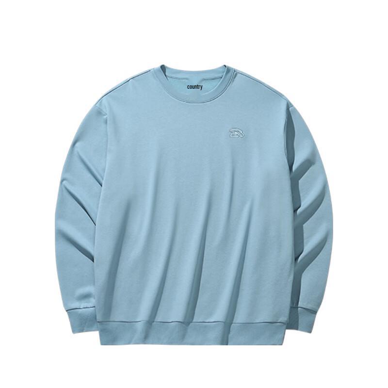Anta Unisex Fleece-Lined Crewneck Sweatshirt XS