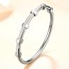 Four-Leaf Clover Titanium Steel Bracelet - Colorfast & Versatile Jewelry