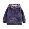 Boys' Spring & Autumn 2025 Hooded Jacket - Stylish, Rebellious Korean Streetwear for Little Boys